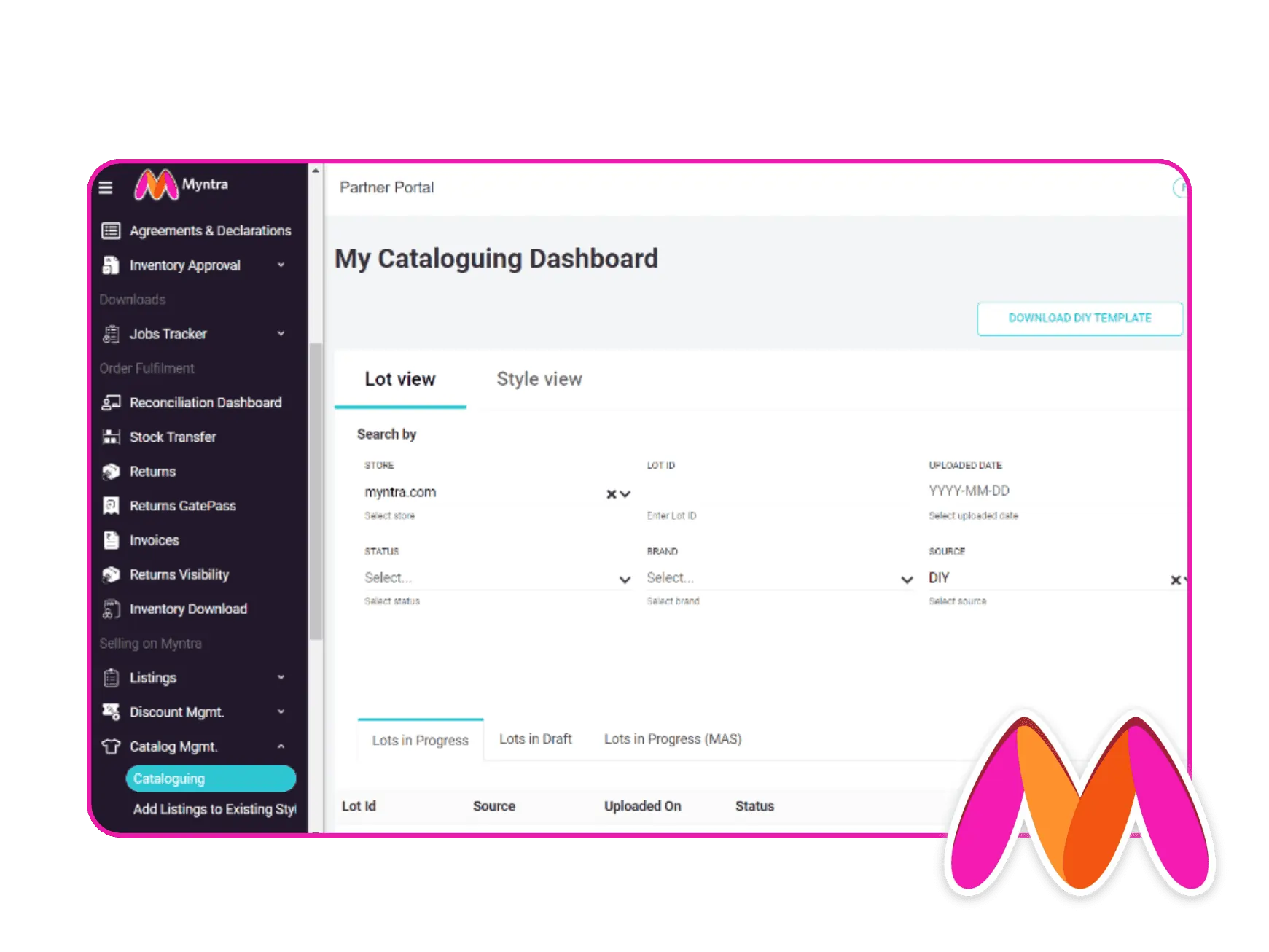 Myntra Seller Account Management Services